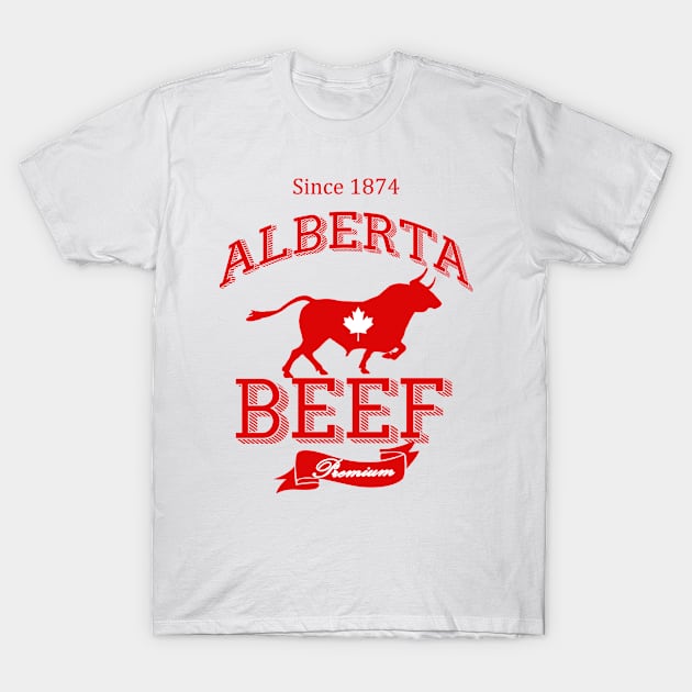 ALBERTA BEEF T-Shirt by rodmendonca